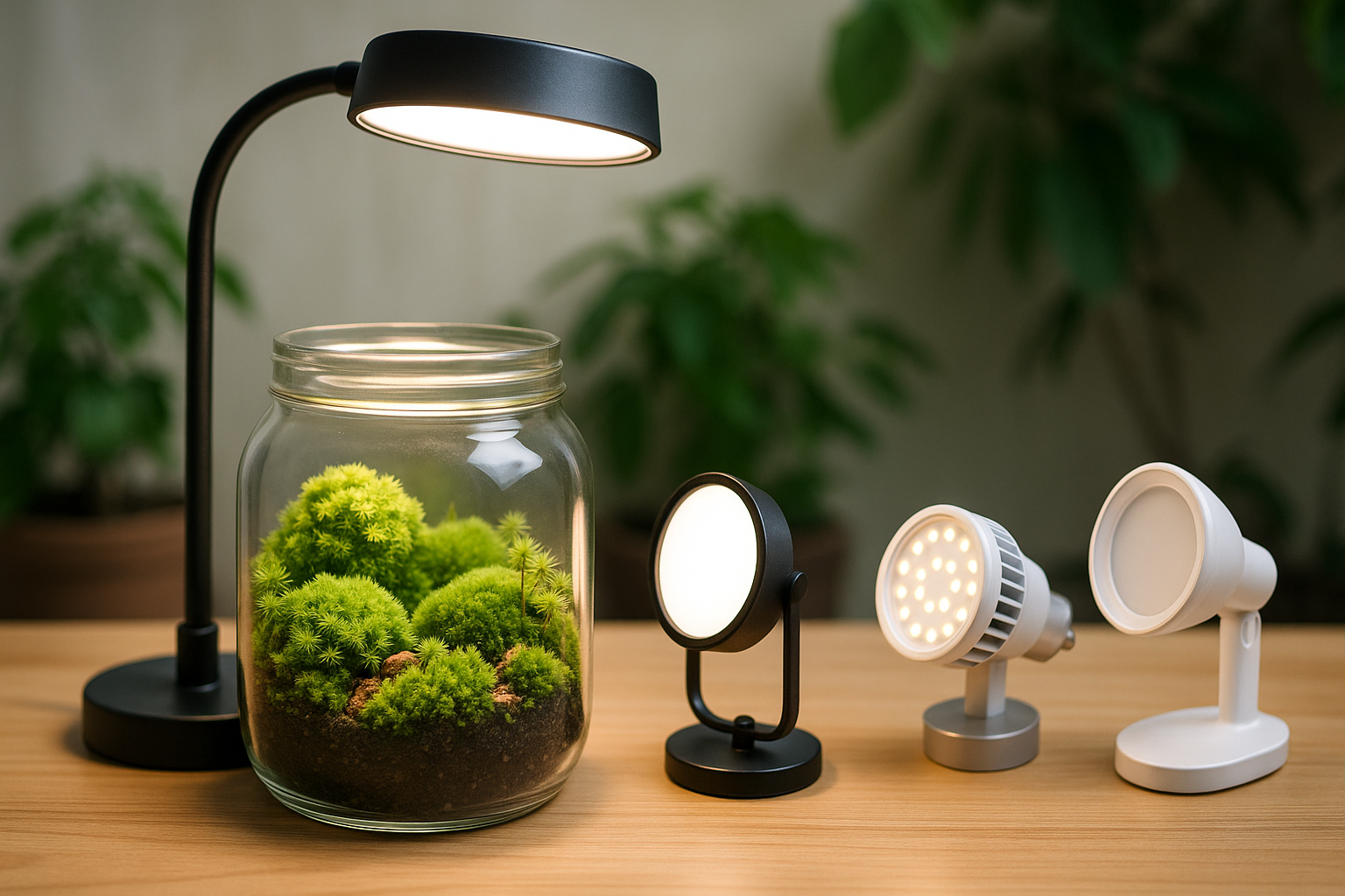 苔テラリウムに最適なLEDライトの比較