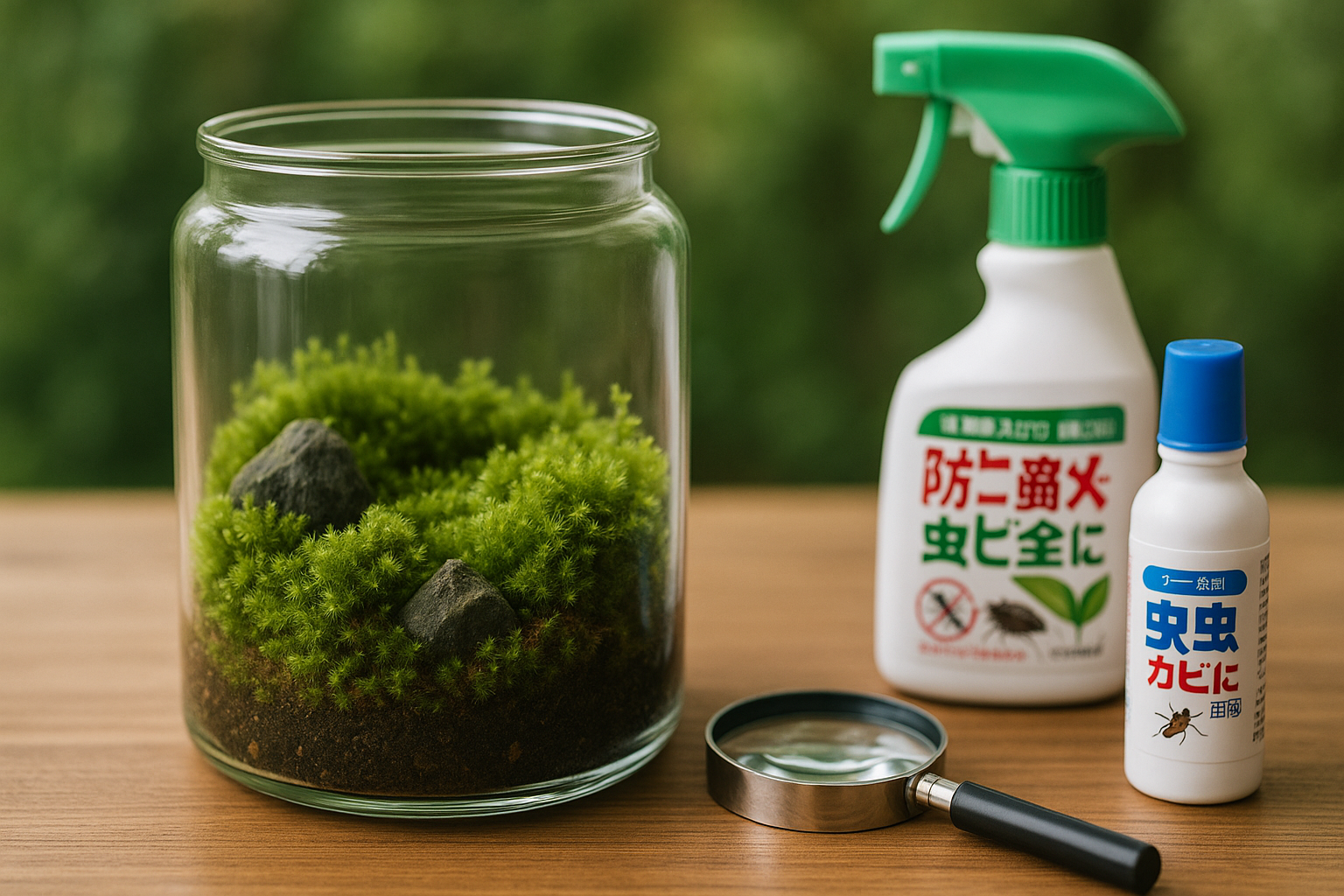苔テラリウムの虫退治におすすめのアイテム比較